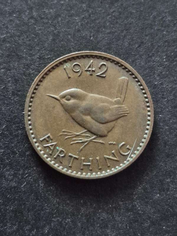 UK Farthing 1942 (nice condition)
