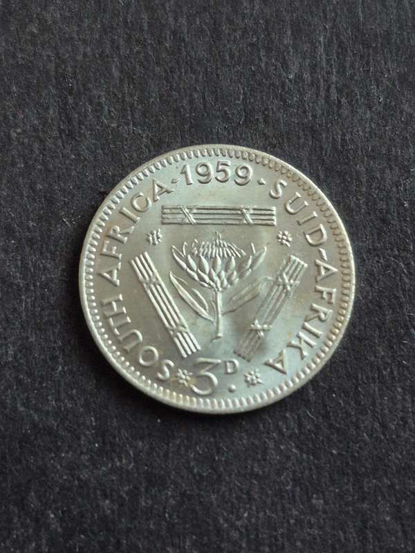 Union Tickey 1959 (no kg Mint Mark)