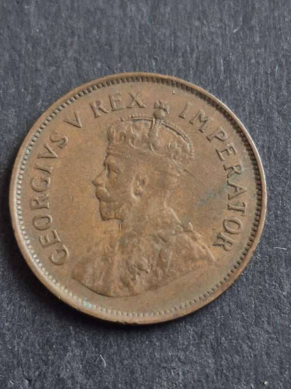 Union Half Penny 1935