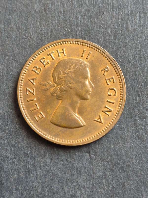 Union 1/2 Penny 1953 (excellent condition)