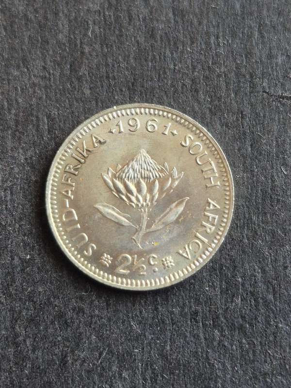 Republic 2 1/2 Cents 1961
