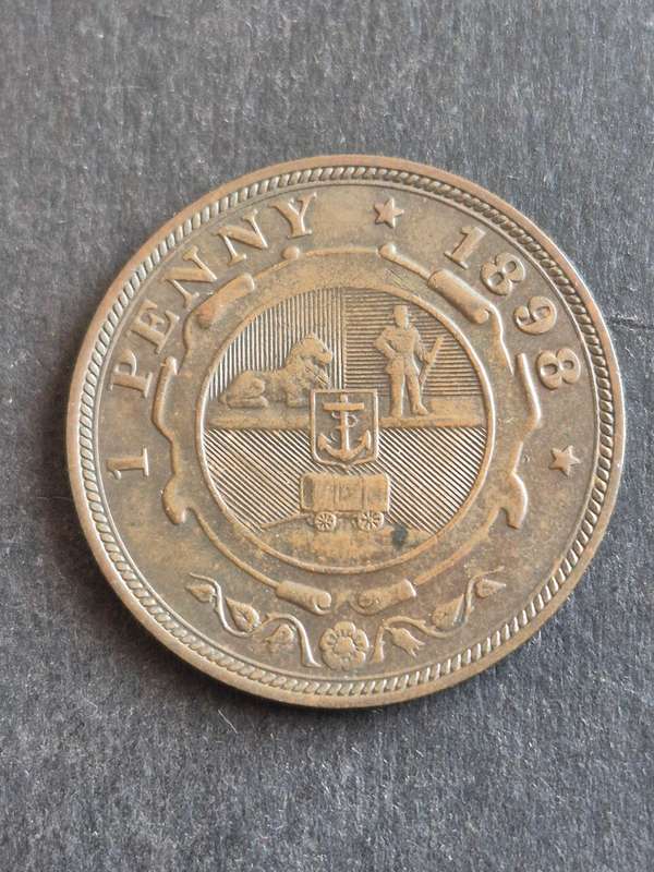 ZAR Penny 1898