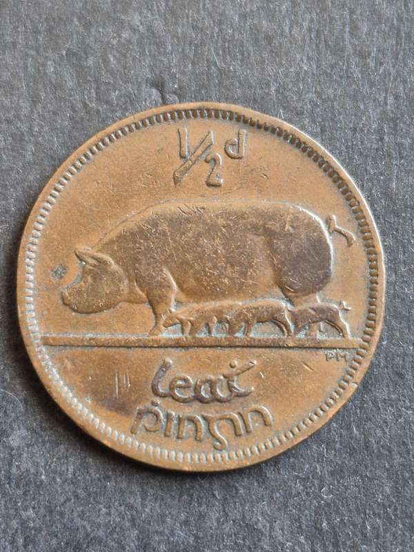 Ireland 1/2 Penny 1928