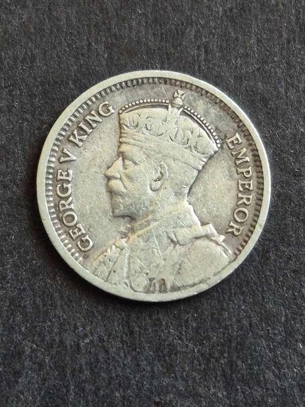 Southern Rhodesia Threepence 1934 Silver