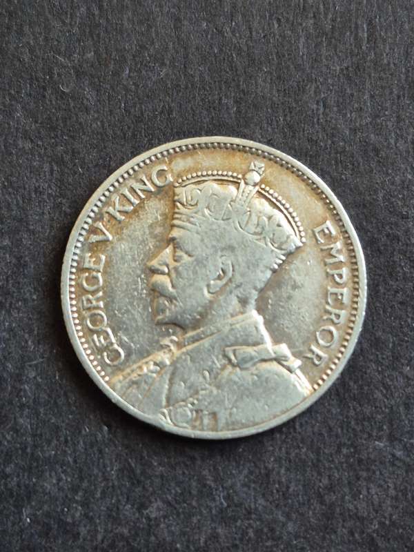 Southern Rhodesia One Shilling 1936 Silver