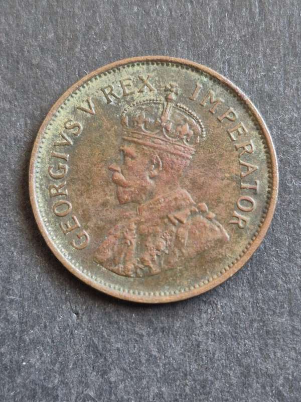 Union 1/2 Penny 1935
