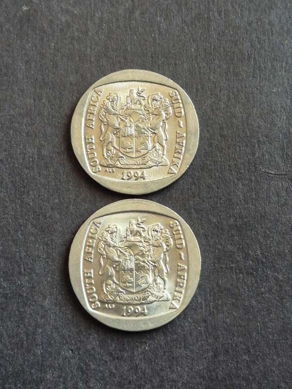 2 x Presidential Inauguration Coins 1994