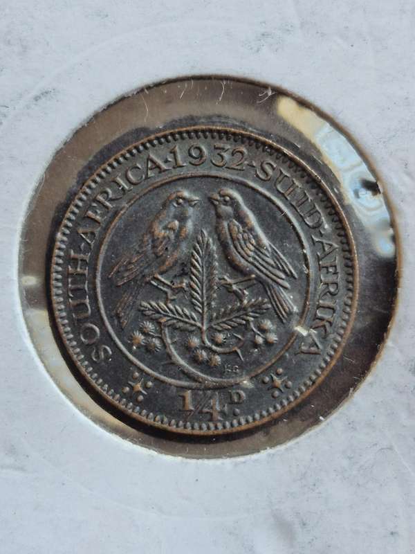 Union Farthing 1932 UNC