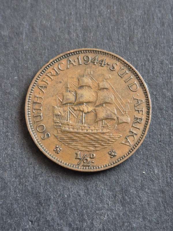 Union 1/2 Penny 1944