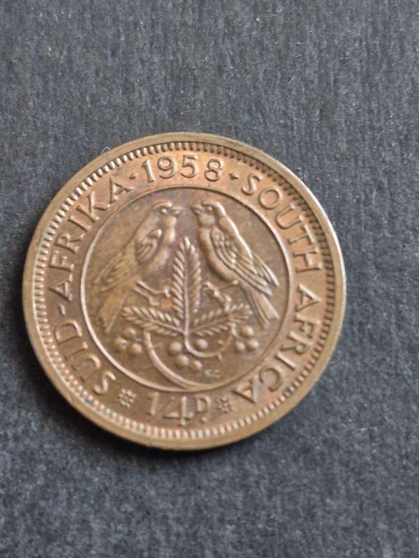 Union Farthing 1958 (nice condition)