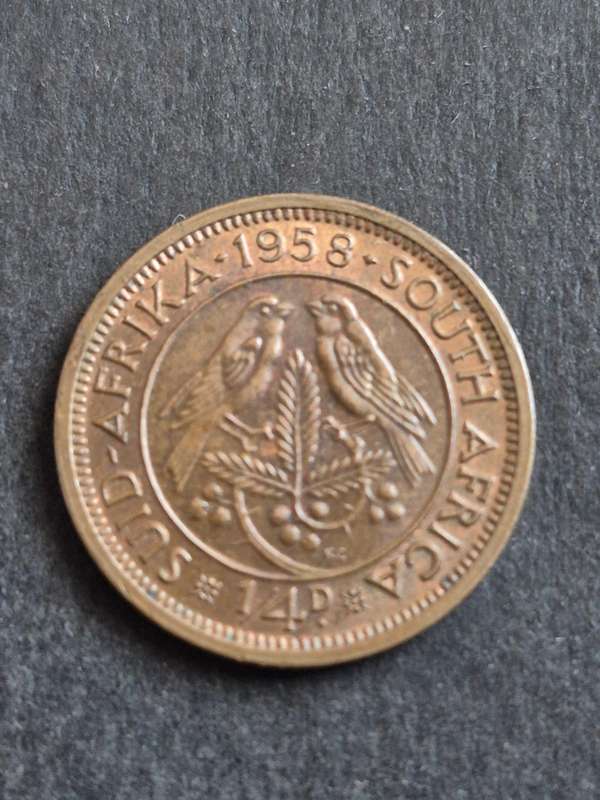 Union Farthing 1958 (nice condition)