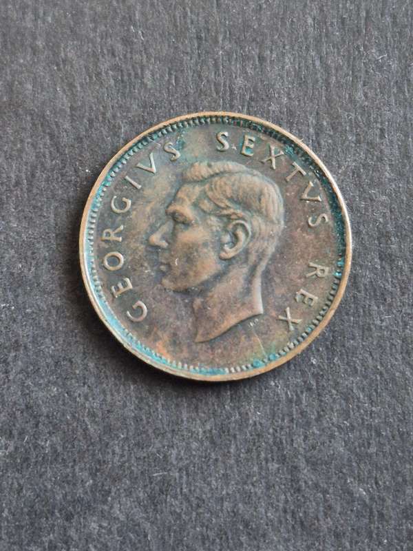 Union Farthing 1951 (toning)