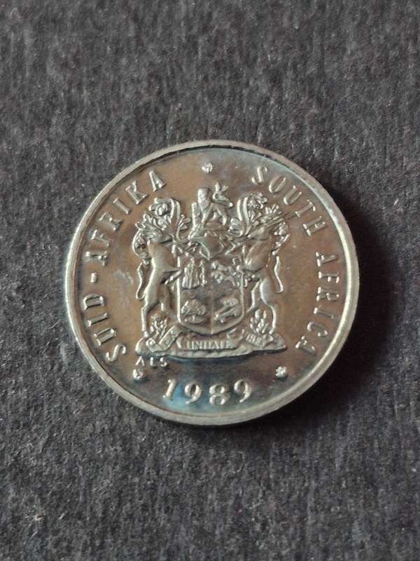 Republic 5 Cents 1989 (scarce date)