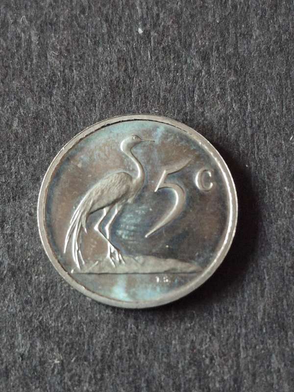 Republic 5 Cents 1989 (scarce date)