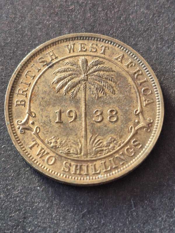 British West Africa 2 Shillings 1938