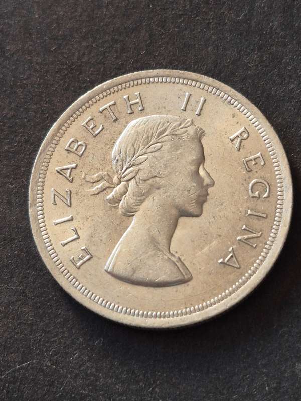 Union 5 Shillings 1953 (nice condition)