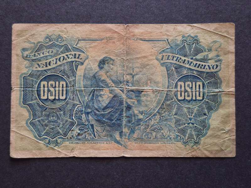 Mozambique 10 Escudos 5 November 1914