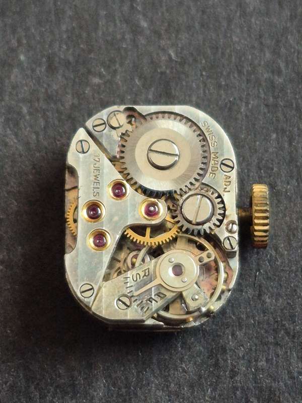 Vintage Ladies Delfin 17 Jewels Mechanical Wrist Watch (not working)