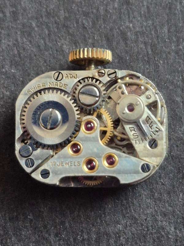 Vintage Ladies Delfin 17 Jewels Mechanical Wrist Watch (not working)