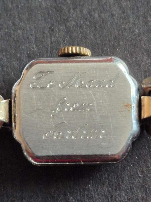 Vintage Ladies Cyma Mechanical Wrist Watch (not working)
