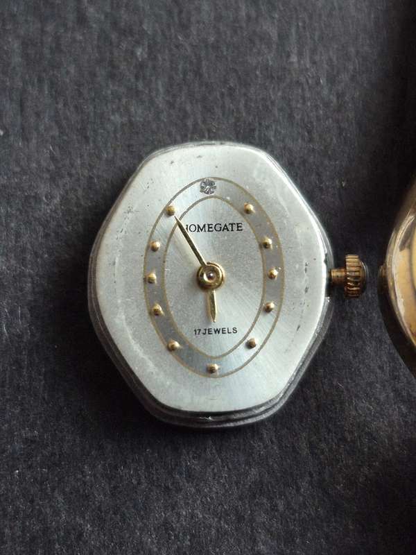 Vintage Homegate 17 Jewels Ladies Mechanical Wrist Watch-nice condition (not working)