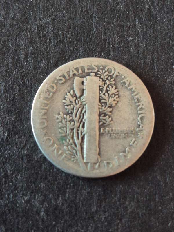 USA Mercury Dime 1943 Silver