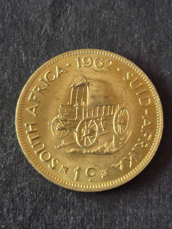 Republic One Cent 1962 UNC