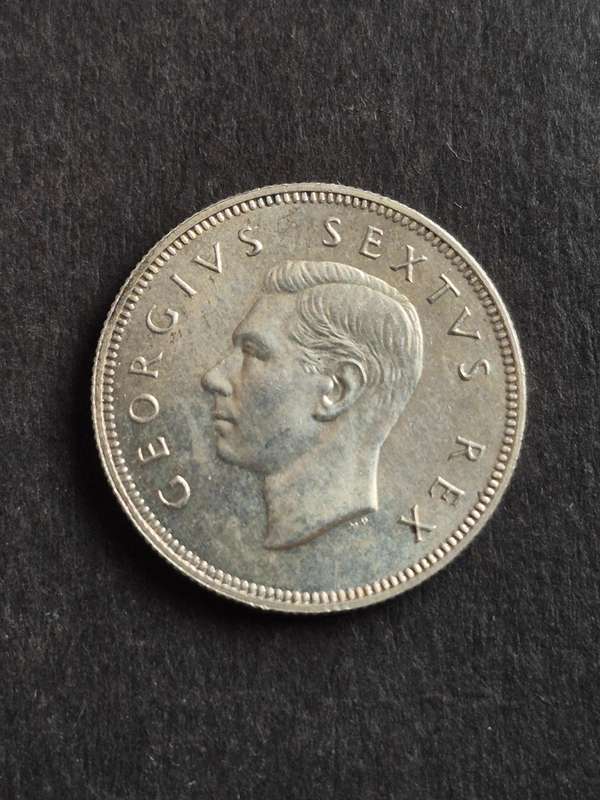 Union 2 Shillings 1952 Proof