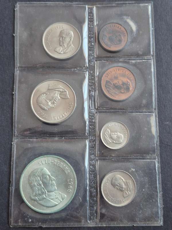 SA Mint Pack 1968 Afrikaans