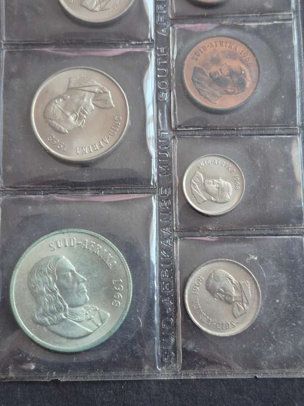 SA Mint Pack 1968 Afrikaans