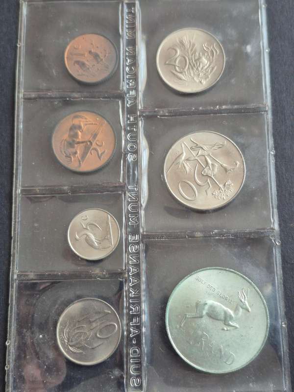 SA Mint Pack 1968 Afrikaans