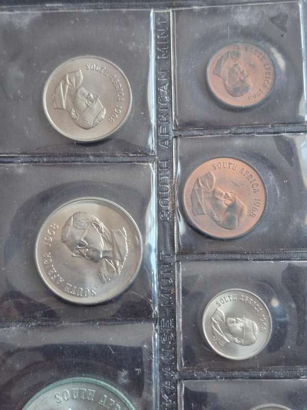 SA Mint Pack 1968 English
