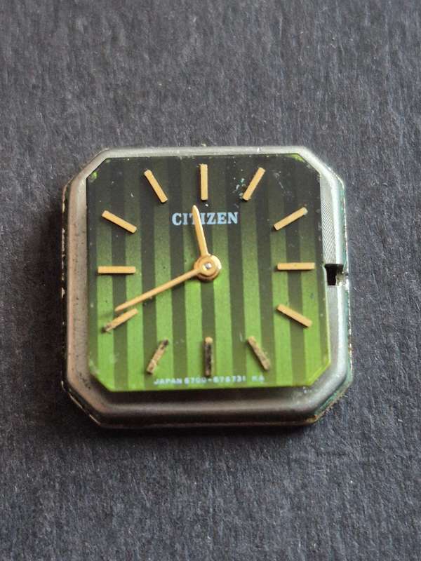 Vintage Ladies Citizen 21 Jewels Mechanical Wrist Watch (missing winder) - not working