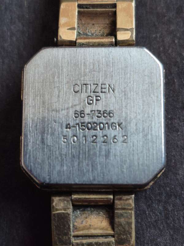 Vintage Ladies Citizen 21 Jewels Mechanical Wrist Watch (missing winder) - not working
