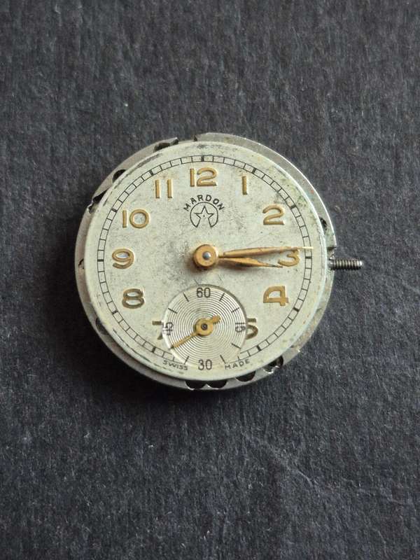 Vintage Ladies Mardon Rolled Gold Mechanical Wrist Watch 15 Jewels (missing winder/glass)-not work