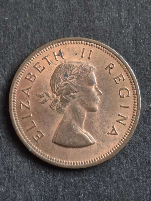 Union One Penny 1959 (excellent condition)