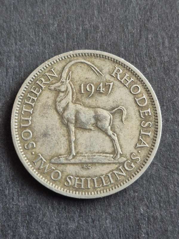 Southern Rhodesia 2 Shillings 1947