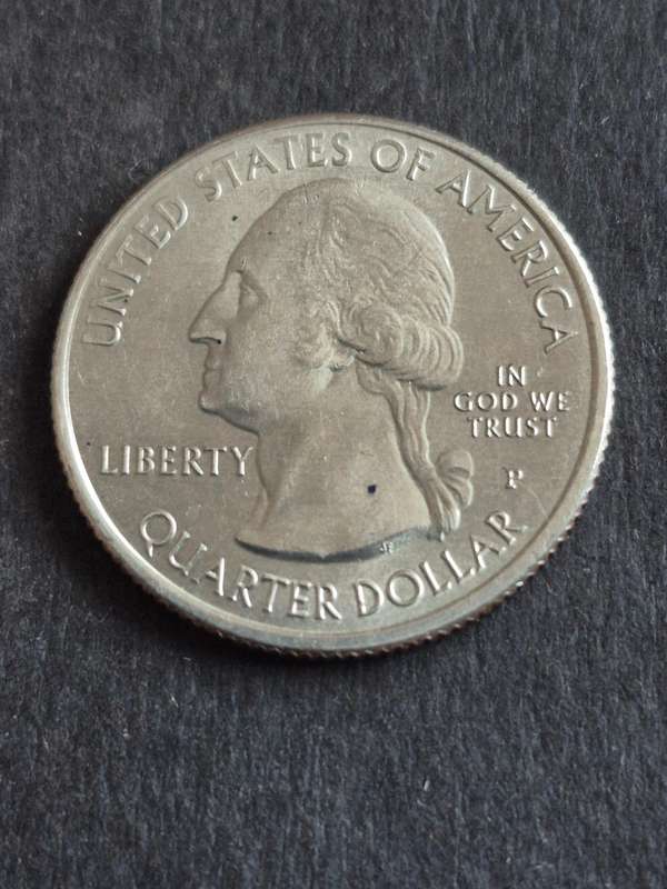 USA 1/4 Dollar 2017P Bells Island New Germany UNC