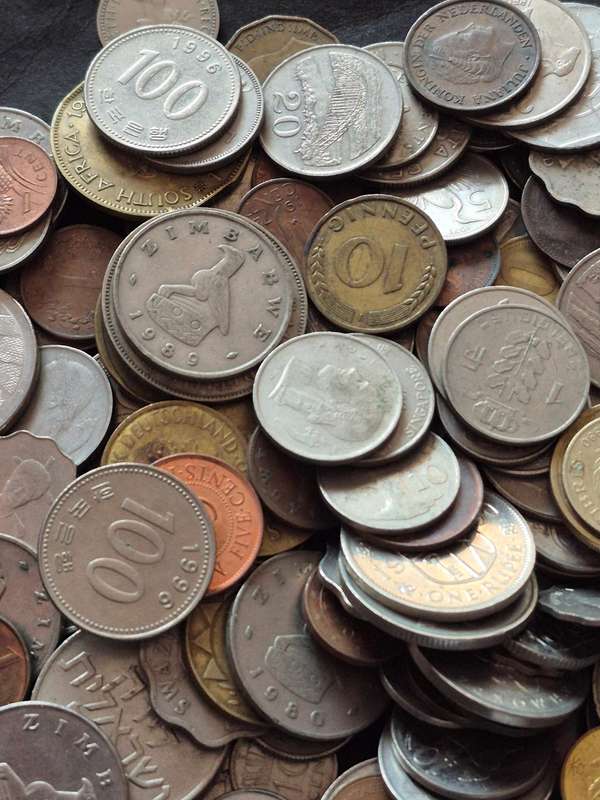 Mixed Lot of World Coins 2kg