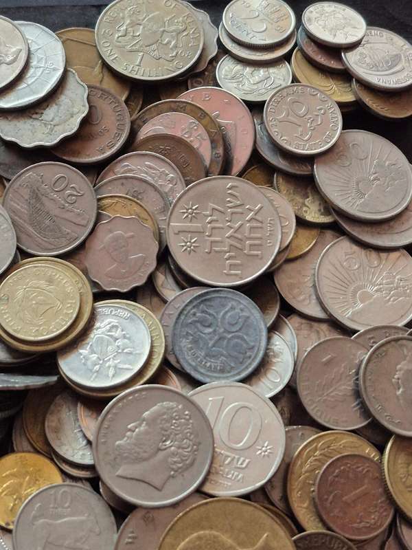 Mixed Lot of World Coins 2kg