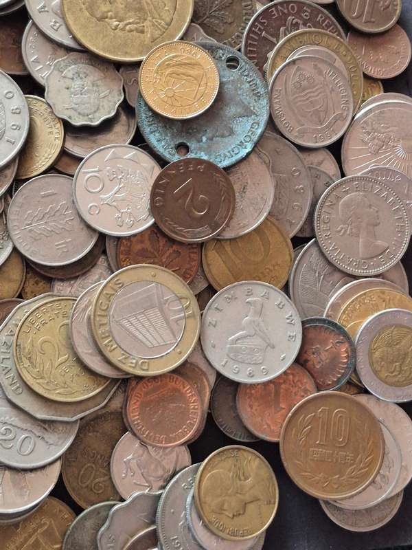 Mixed Lot of World Coins 2kg