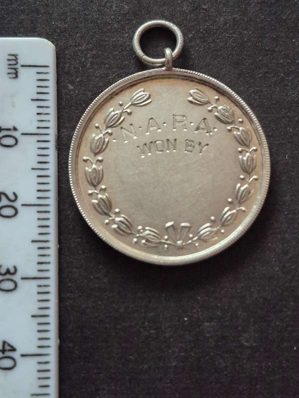 Natal Mercury Race Sterling Silver Medal 1928  8.8g (unnamed)