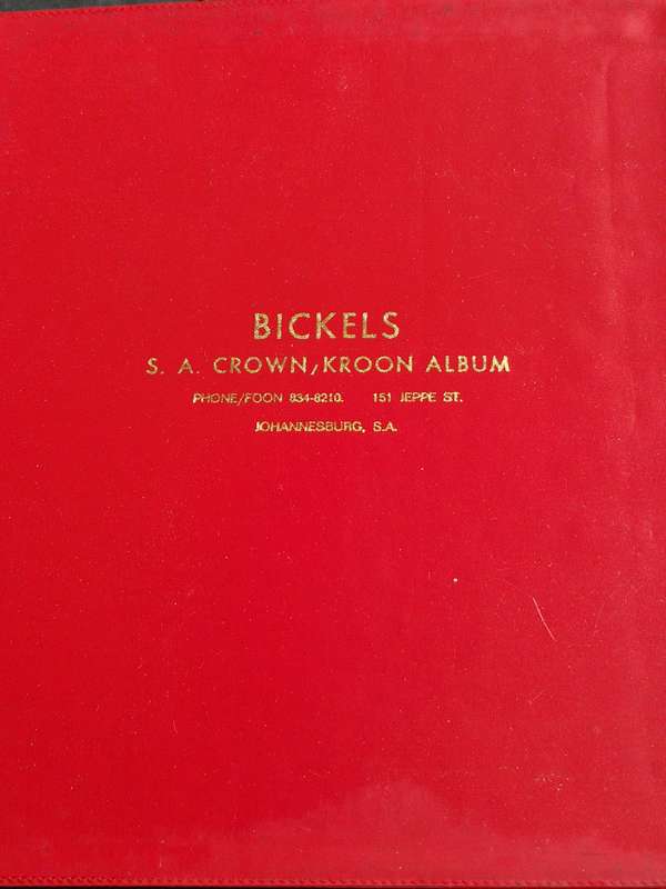 Bickels SA Crown Album (excellent condition)