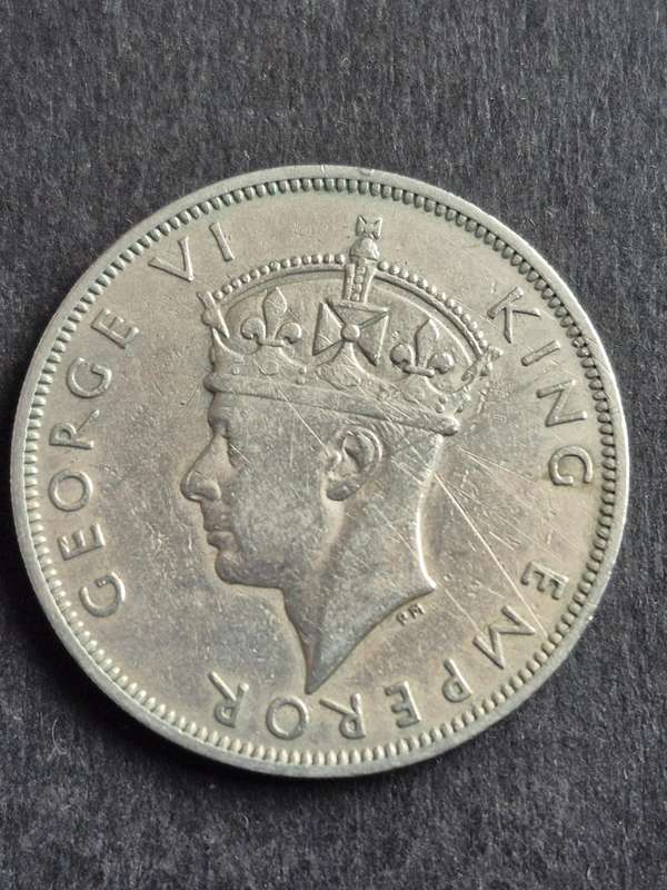 Southern Rhodesia 1/2 Crown 1947