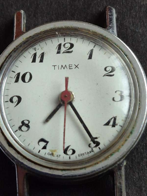Vintage Ladies Timex Mechanical Wrist Watch Great Britain (not working)