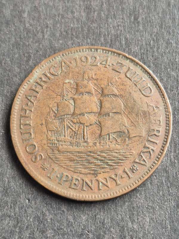 Union Penny 1924 (Filler coin)