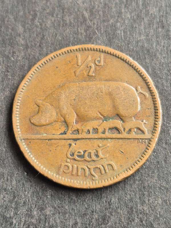 Ireland 1/2 Penny 1928
