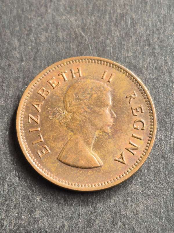 Union 1/2 Penny 1956 (nice condition)