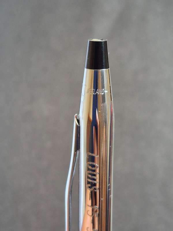 Vintage Cross Century Ballpoint Pen engraved (needs refill)