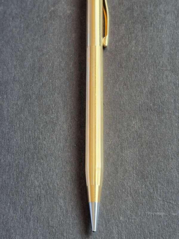 Vintage Rolled Gold Cross Pencil 1:20 12kt made in Ireland (excellent condition)
